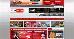 Desktop Screenshot of dilanhaber.com